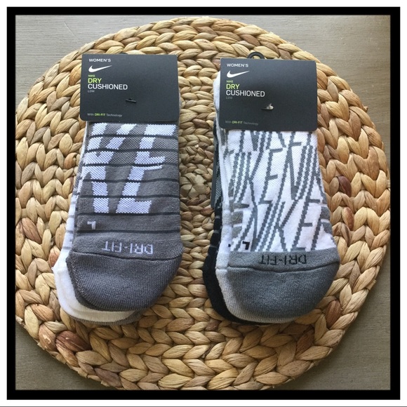 nike dry cushion no show socks